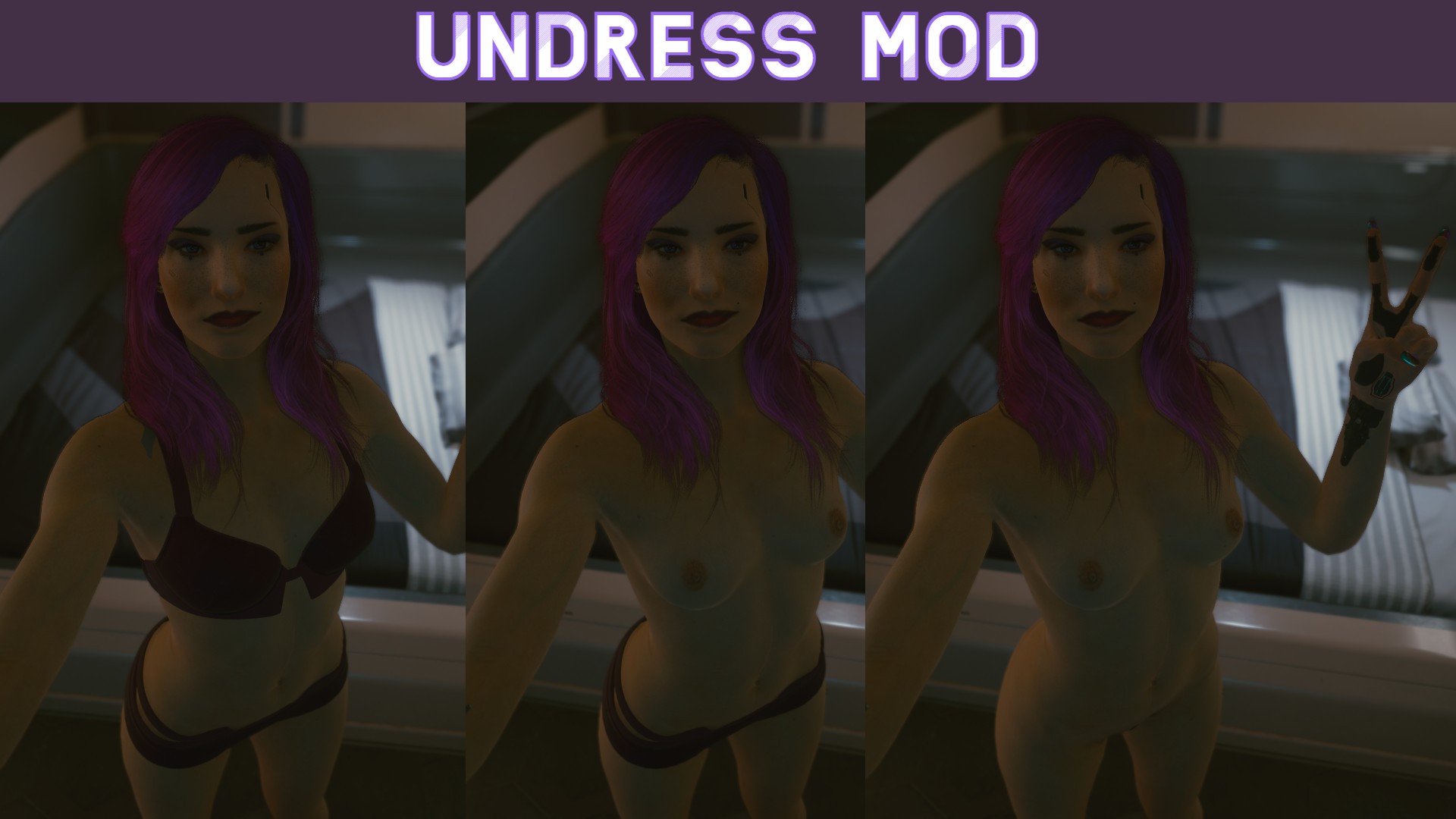 Cyberpunk 2077 Nude Mod