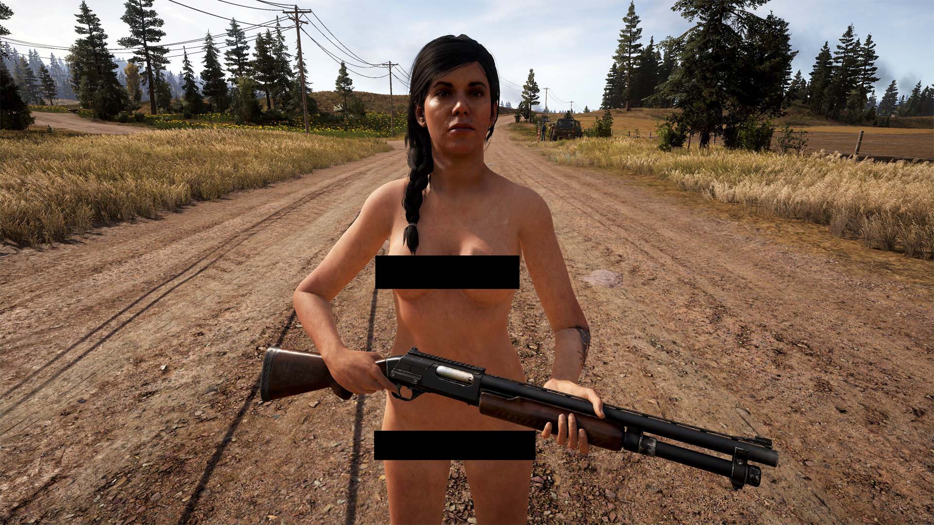 Far Cry Nude Mod.